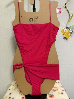 ViX Paula Hermanny Solid Holly One Piece Swimsuit